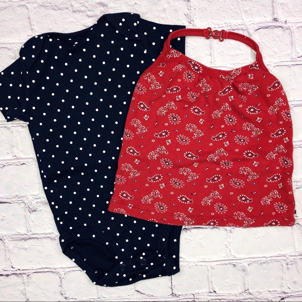 Carter’s and Old Navy Tops